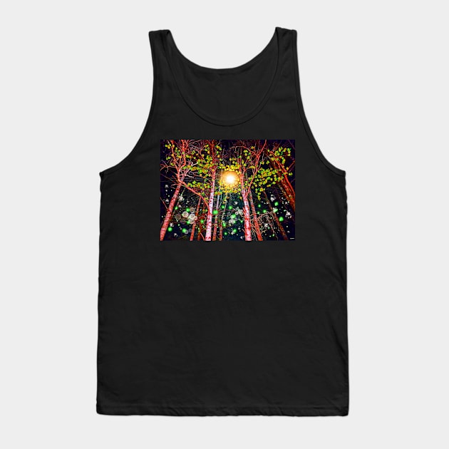 Fireflies in the Forest Tank Top by danieljanda